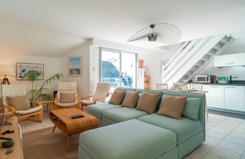 Benodet Apartment | Penn Odet - vue mer - One Bedroom Apartment, Sleeps 4