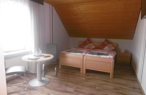 Hinzerath Cottage | Pension "Haus Hochwaldhöhe" - double room shower/WC