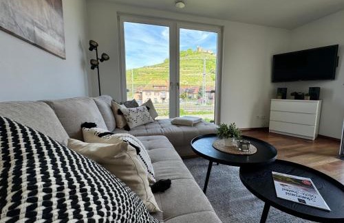 Staufen im Breisgau Apartment | Penthouse Burgblick mit Dachterrasse