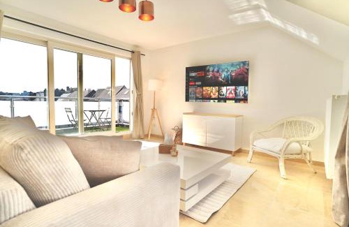 Rabot Apartment | Penthouse with a Neo-Gothic Parish church view
