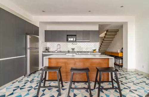 Americana Condo | Penthouse with private rooftop and panoramic views