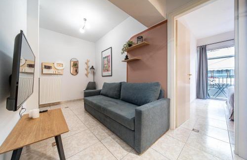 Agios Panteleimonas Apartment | Per56 by Smart Cozy Suites - Right next to the metro - Parking - Available 24hr