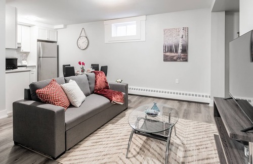 Central Hamilton Apartment | Pet-friendly 1BR Basement Condo—James Street North