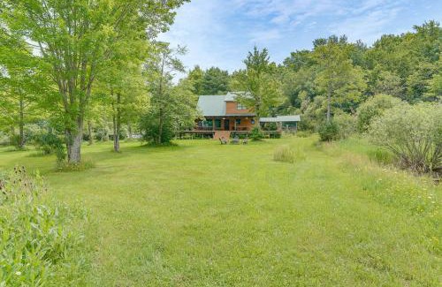 Scio House | Pet-Friendly Cabin on 86 Acres in Scio Fish, Hike