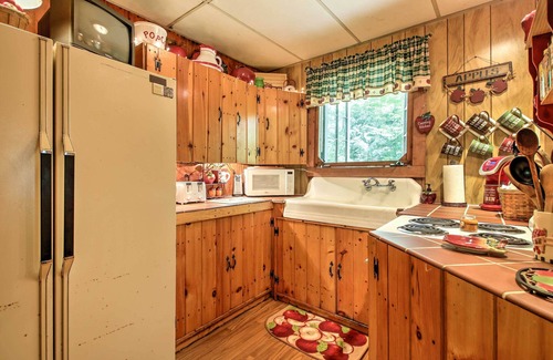 Williamsburg Cabin | Pet-Friendly Cabin w/Fire Pit, BBQ & Great Deck!