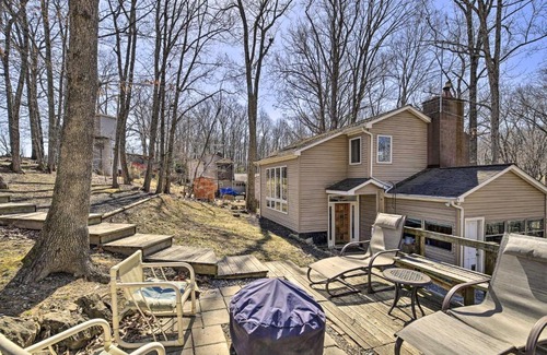 Ingles House | Pet-Friendly Cabin with Dock on Claytor Lake!