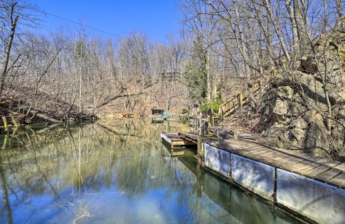 Ingles House | Pet-Friendly Cabin with Dock on Claytor Lake!