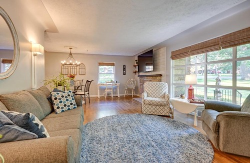 Owosso House | Pet-Friendly Michigan Escape with Patio and Gas Grill!