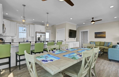 Ocean City Beach House | Pet Friendly Retreat: Ocean and Sound Views, Steps to the Beach!