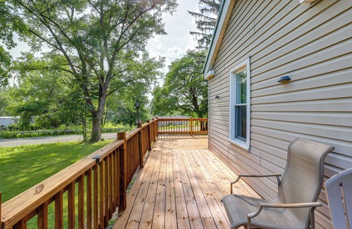 Ovid Cottage | Pet-friendly Seneca Lake Home w/Private Deck