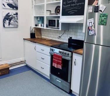North End Apartment | Pet-Friendly Space #3 at Doggy Digs, King Bed and Office