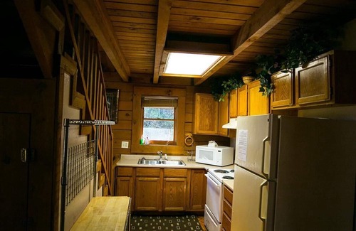 Slade Cabin | Pet friendly, with a new hot tub. Overlooks fork of Red River.