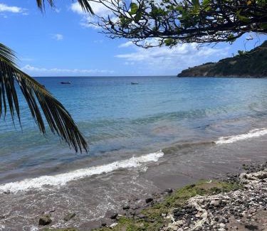 Les Anses-d'Arlets Villa | Petite Anse Villa T3 Large terrace with sea view