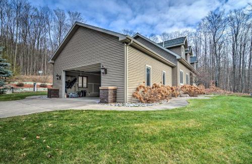 Petoskey House | Petoskey Apartment with Yard, Fire Pit and Gas Grill!
