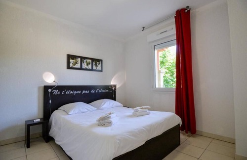 Azille Hotel | Pets Are Welcome | Château Vibes: Spacious Units w/Private Balconies & Pool
