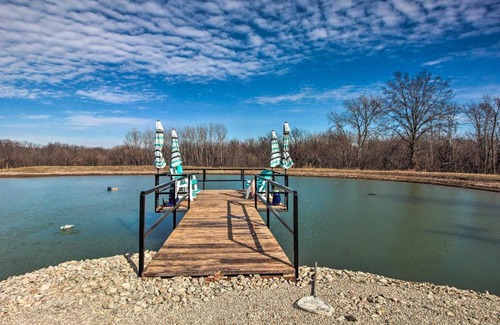 Dawn House | Pheasant Game Farm Missouri Vacation Rental!