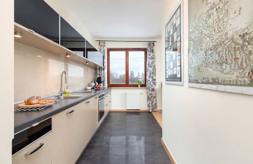 Pradnik Czerwony Apartment | Pilotów 2A | Unique Studio | Balcony | Parking