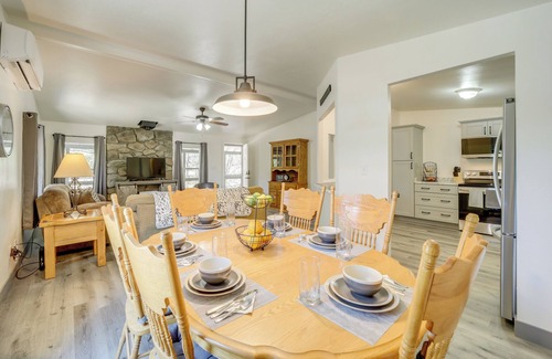 Pine House | Pine Home w/Decks & Grill < 1 Mi to Downtown!