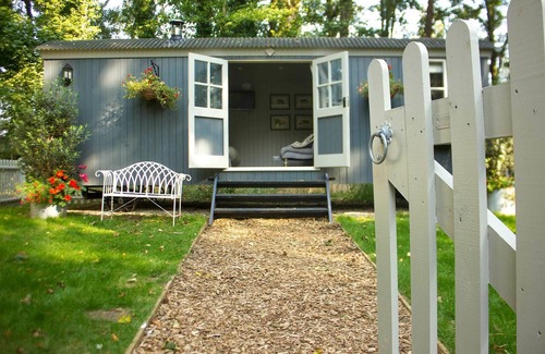 Hythe RV Rental | Pinewood Camping Pods - At Port Lympne Reserve