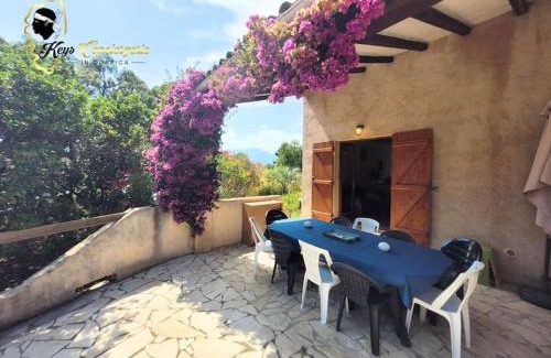 Pinarellu House | Plage Vardiola à pied Familiale 10 pers Corse Sud Porto Vecchio