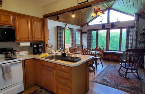 Roxbury Cottage | "Pleasant Brook Cottage" near Roxbury Village - Woods, Streams, Wi-fi, sleeps 6