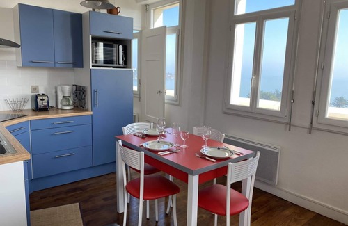 Saint-Cast-le-Guildo Apartment | Pleasant golf and sea view apartment for 3 people
