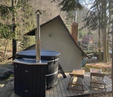 Cerova Ski Chalet | Plne vybavená štýlová chata v Malých Karpatoch