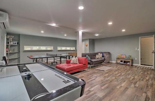 Stroudsburg House | Pocono Home with Hot Tub, Fireplace and Game Room!