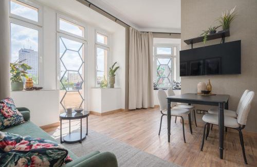 Srodmiescie Apartment | Polonia Residence Panorama by LookAp Klimatyzacja