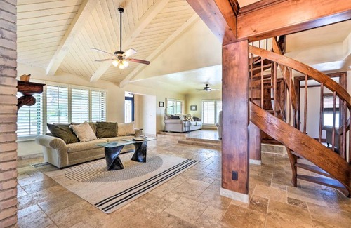 Saddleback Hills House | Pool and Putting Green Pet-Friendly Glendale Home