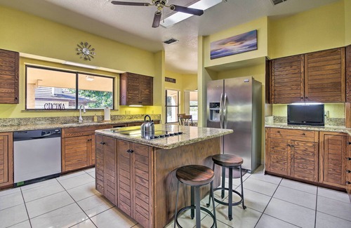 Harlingen House | Pool & Game Room: Waterfront Harlingen Home