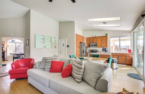 Rancho Del Oro House | Poolside Oasis w/Game Room in Desert Hot Springs!