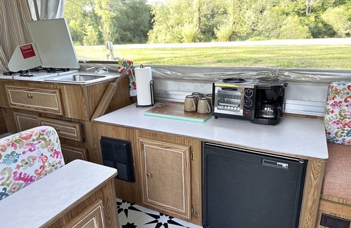 Black Creek RV Rental | Pop Up Camper on Ischua Creek @ Campground Adventures