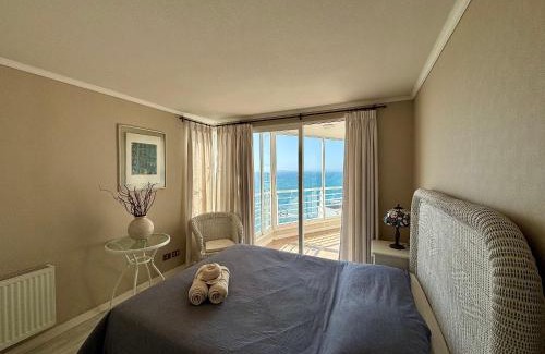 Concon Apartment | Precioso depto vista al mar frente a Playa Lilenes