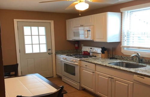 Ortley Beach House | PREMIER HOST-2BR SEASIDE PARK SUITE#57, One Short Block to Beach, Kit, Liv Room