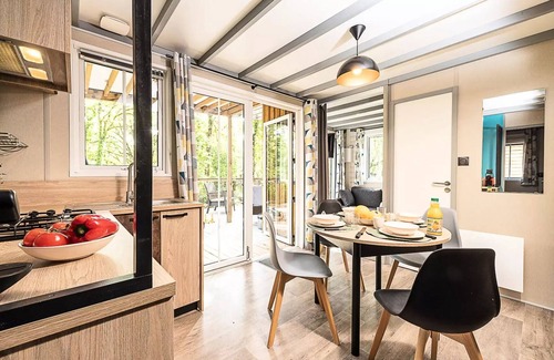 Loupiac Ski Chalet | Premium Chalet (2 bdrms) - TV - 2 Badezimmer 6 persons