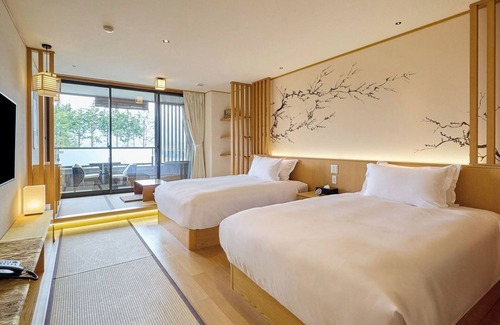 Oishi Hotel | Premium Room No Mt Fuji view Openair bath and balcony included Breakfast included/Minamitsuru-gun Yamanashi