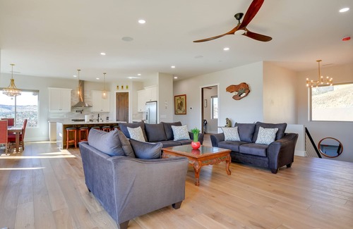 Lynx Mountain View Estates House | Prescott Vacation Rental w/Game Room & Mtn Views!