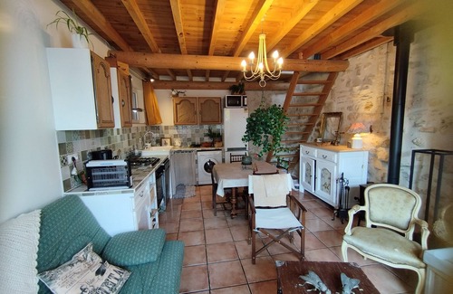 Bourg-Saint-Andeol House | Pretty sunny village house with view and garden