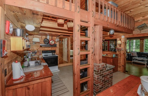 Casco Cabin | Privacy and Tranquility - Lakefront Getaway