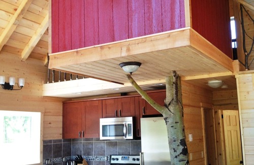 Salmon Arm Ski Chalet | Private and unique chalet at Shuswap- Chalet Two