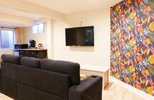 Morrison House | Private Basement, Bath, Living Area In Morrison