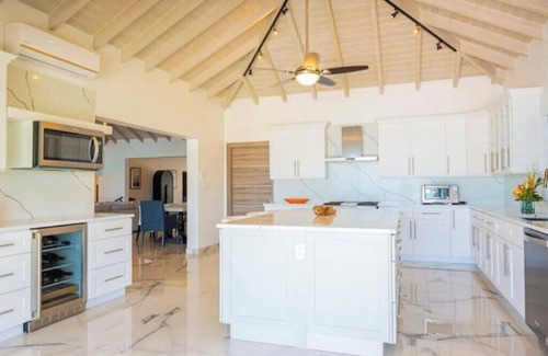 Jolly Harbour House | Private beachfront home w/4-bd, stunning sunset views, and perfect for family!