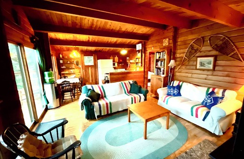 Parham Cottage | Private cedar island cottage. Amazing big lake views.