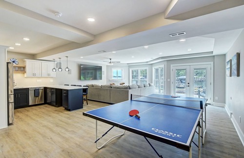 Denver House | Private Dock, Boat Ramp, Saltwater Pool & Waterfront Firepit | Bright Water Cove