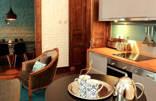 Galata Apartment | Private hamam, space, style, views in Galata!