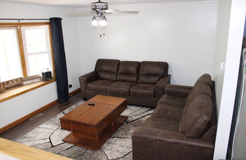 Chetek House | Private home, Recreational Trails & Public boat landing, Prairie Lake.