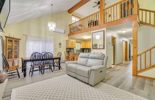 Pocono Summit House | Private Hot Tub: Lakefront Poconos Home!