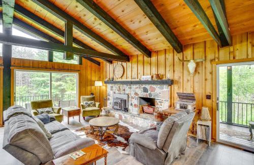 Shawano House | Private Hot Tub Riverfront Escape in Shawano