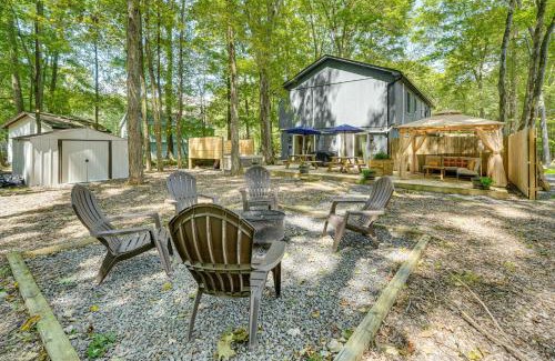 Pocono Summit House | Private Hot Tub Tree-Lined Poconos Home!